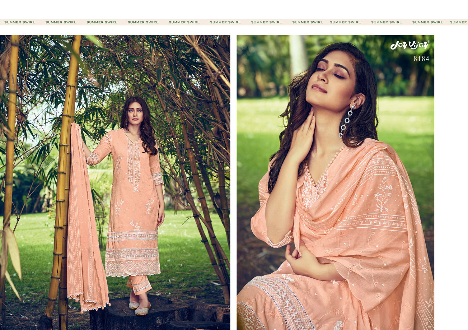 Jiyana Vol 2 By Jay Vijay Cotton Salwar Suit Catalog